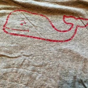 Boys LG Vineyard Vines Grey Long Sleeve Shirt